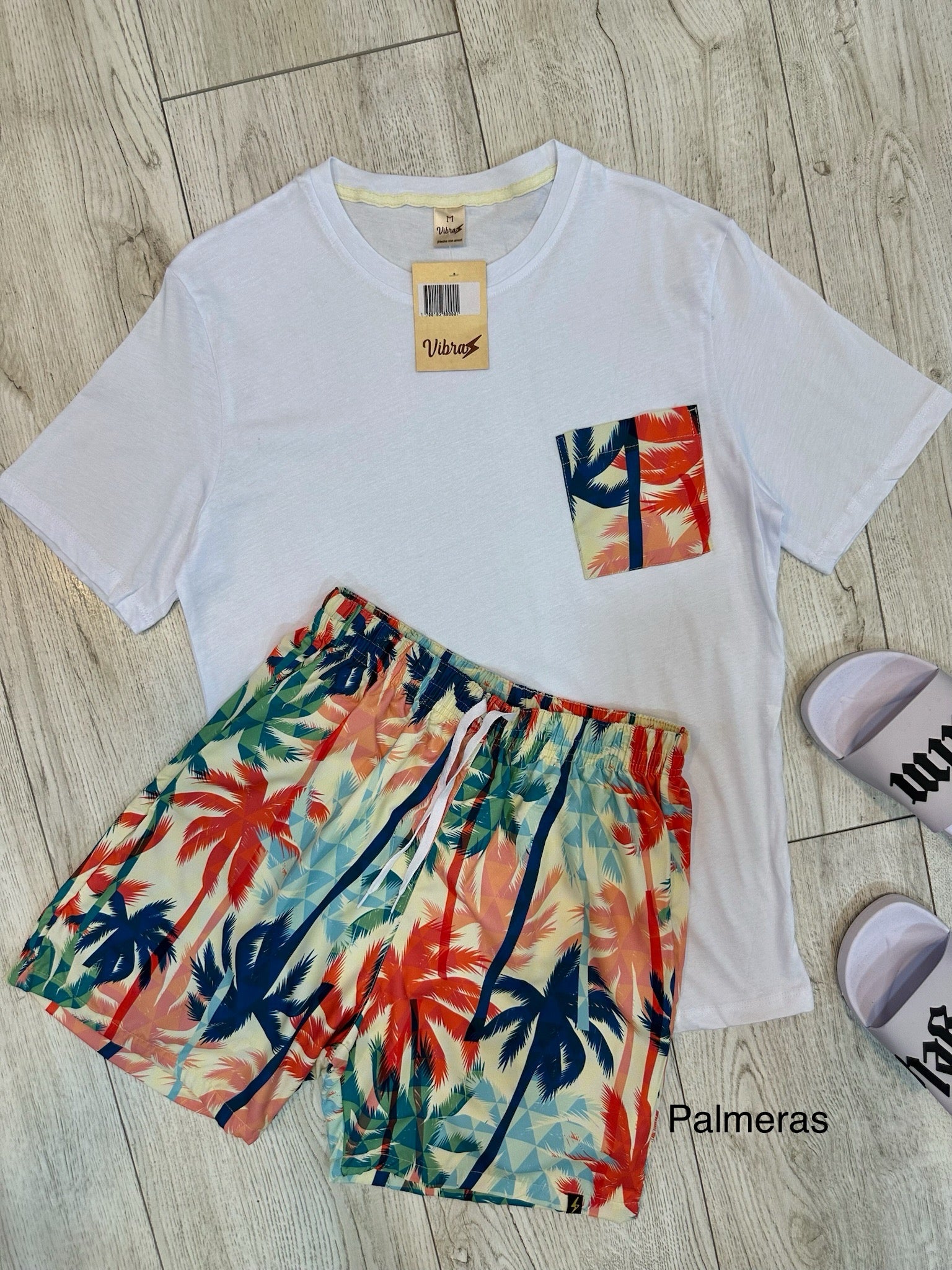 CONJUNTO PLAYERO ESTAMPADO