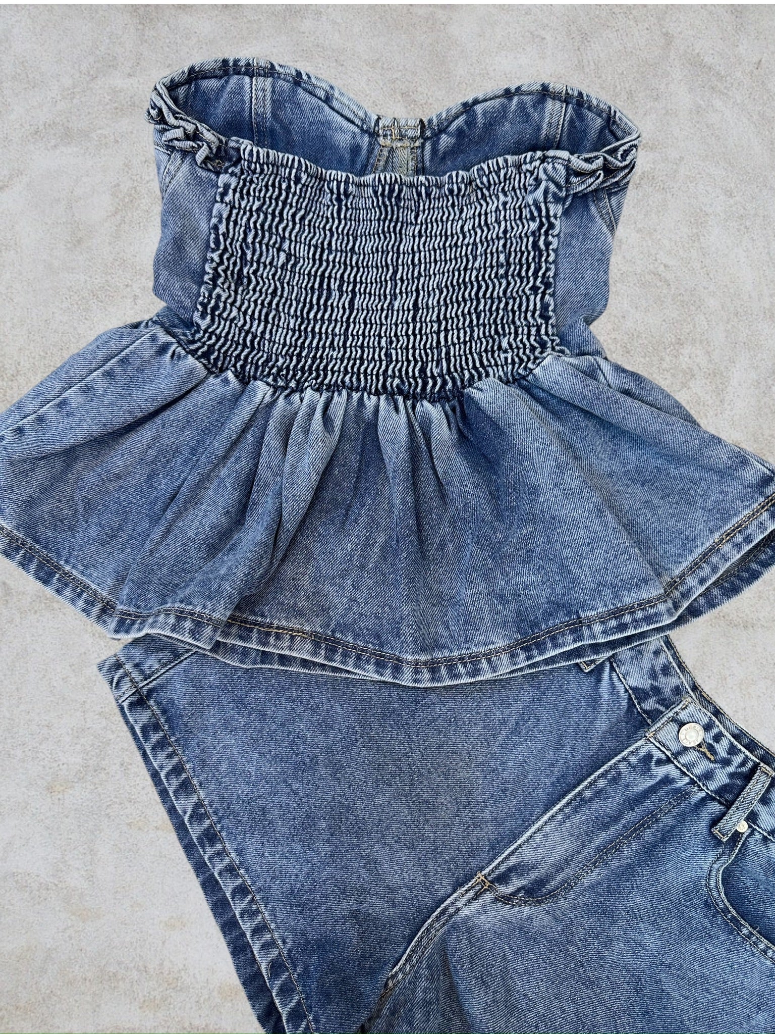 CORSET DENIM