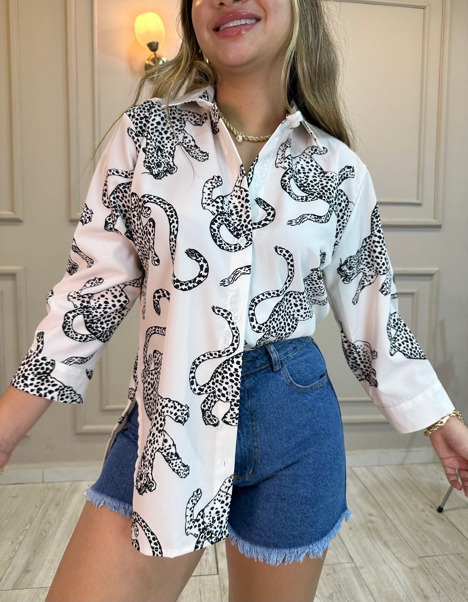 CAMISA LEOPARDO