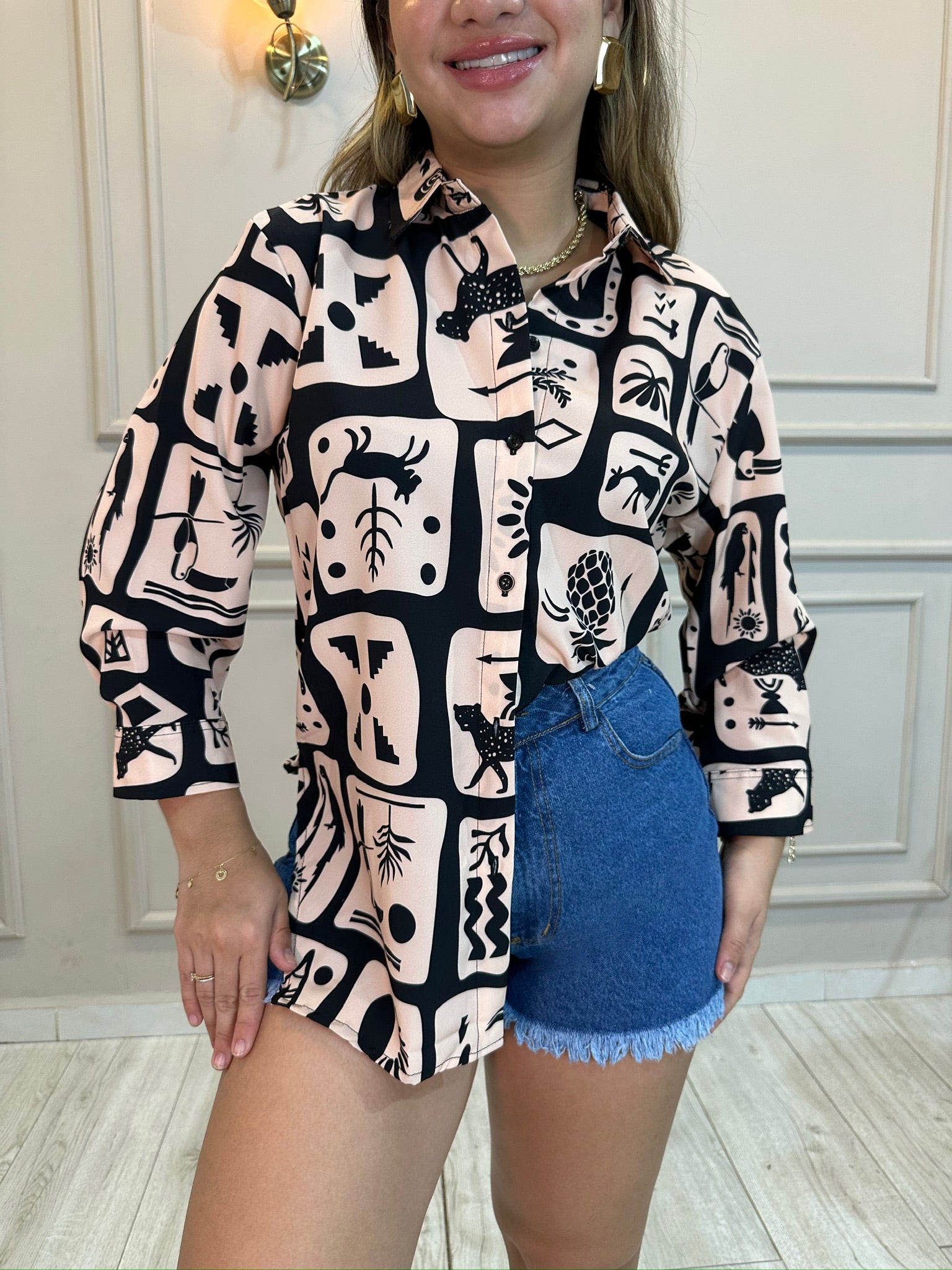 CAMISA LEOPARDO