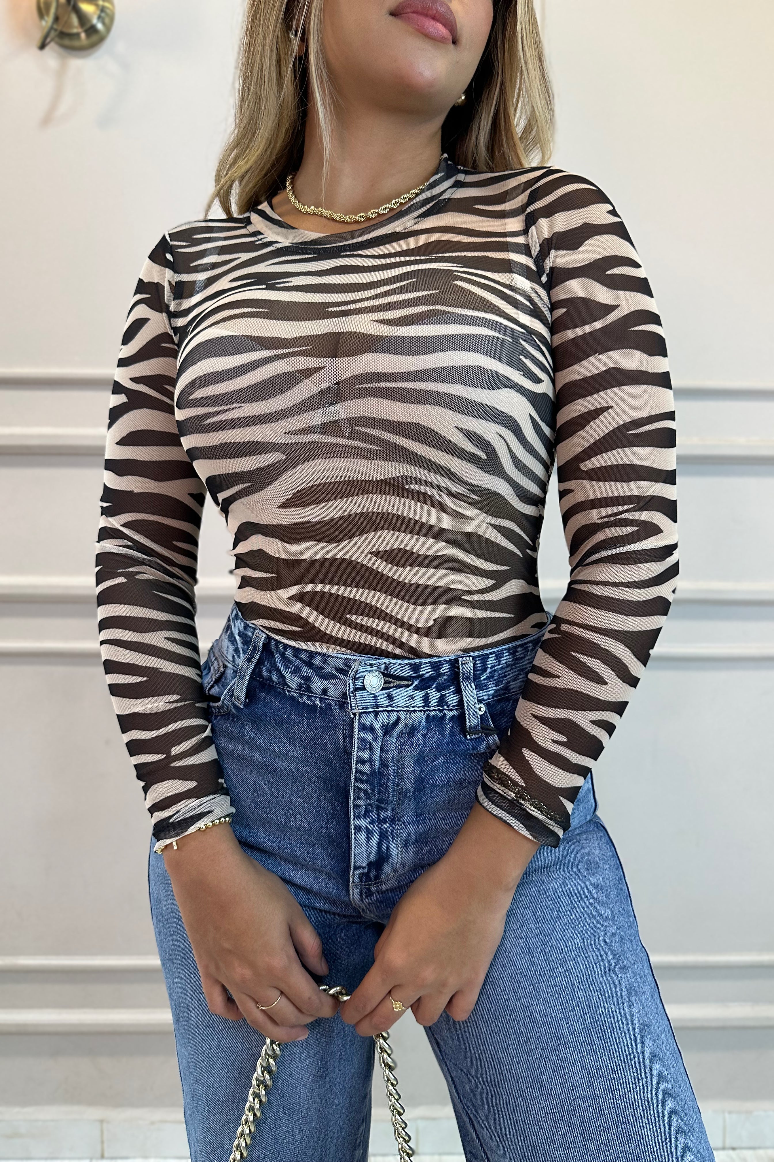 BLUSA MAYATEX MANGA LARGA