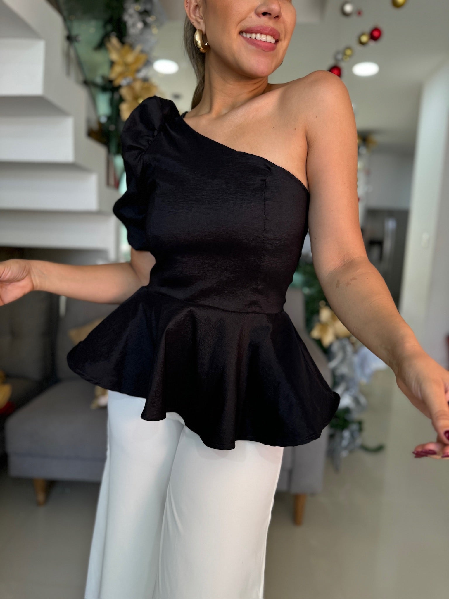 BLUSA VELA TAFETÁN