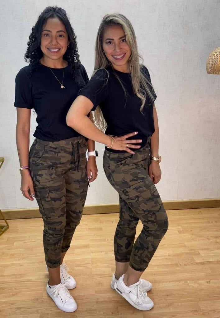 JOGGERS MILITAR DE MUJER