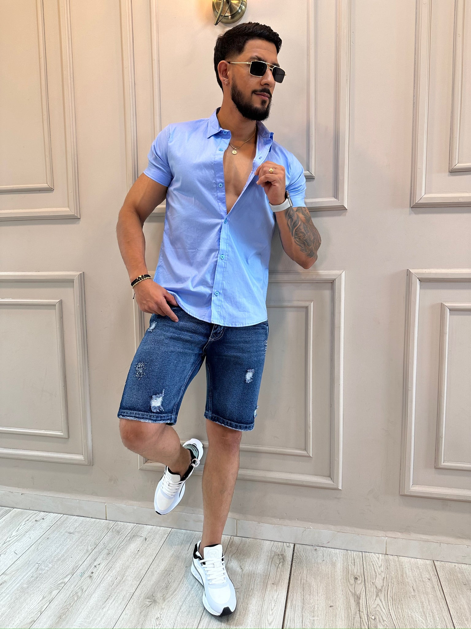 CAMISA DE HOMBRE POPELINA