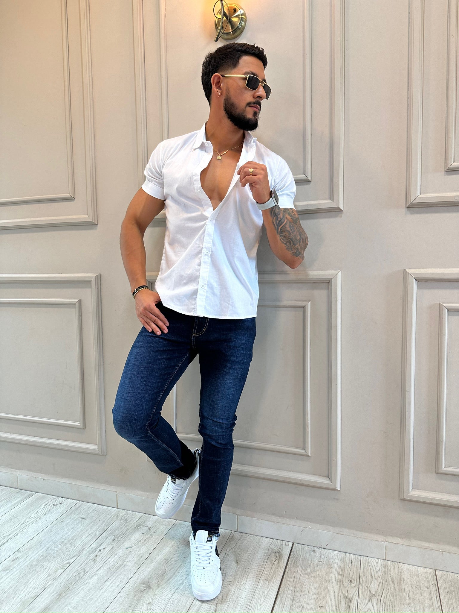 CAMISA DE HOMBRE POPELINA