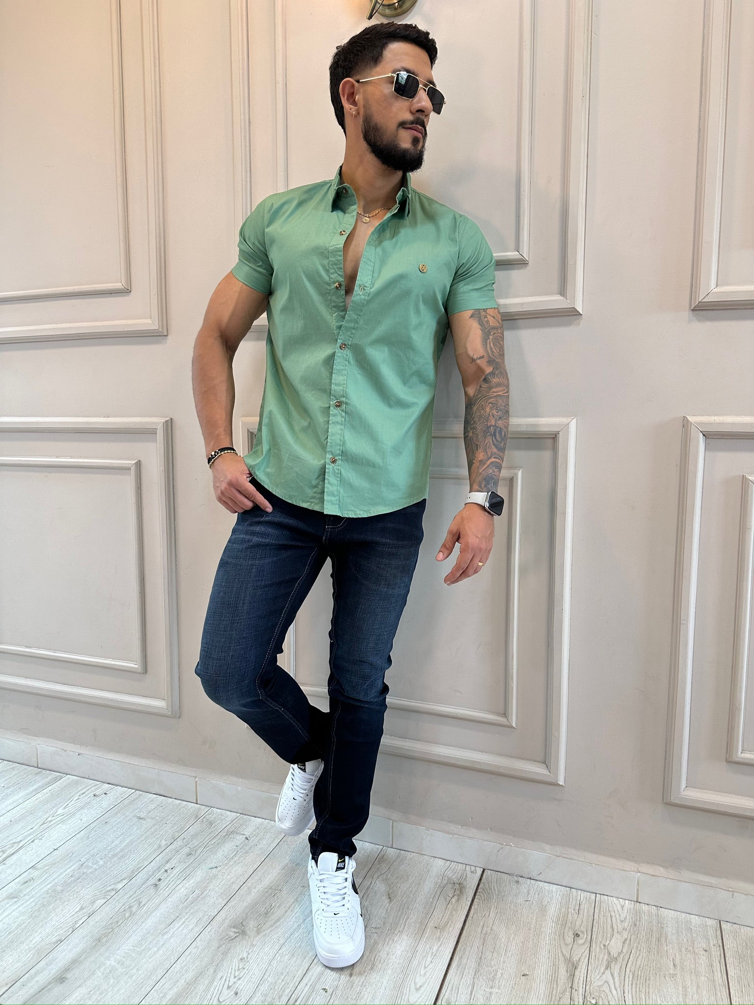 CAMISA DE HOMBRE POPELINA