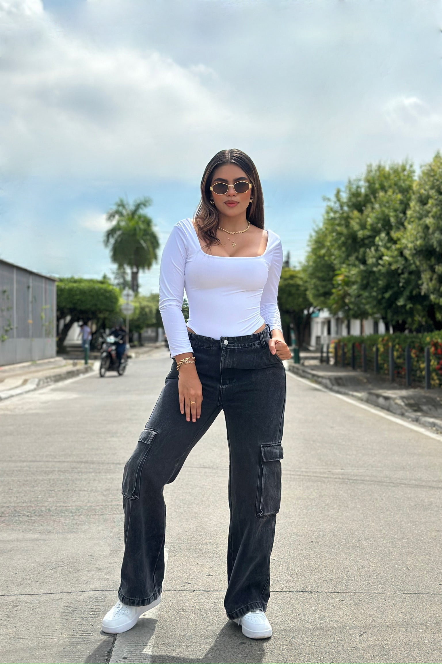 JEANS WIDE LEG