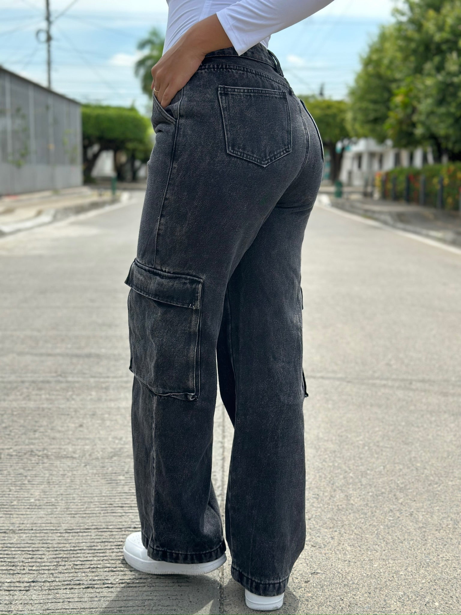 JEANS WIDE LEG