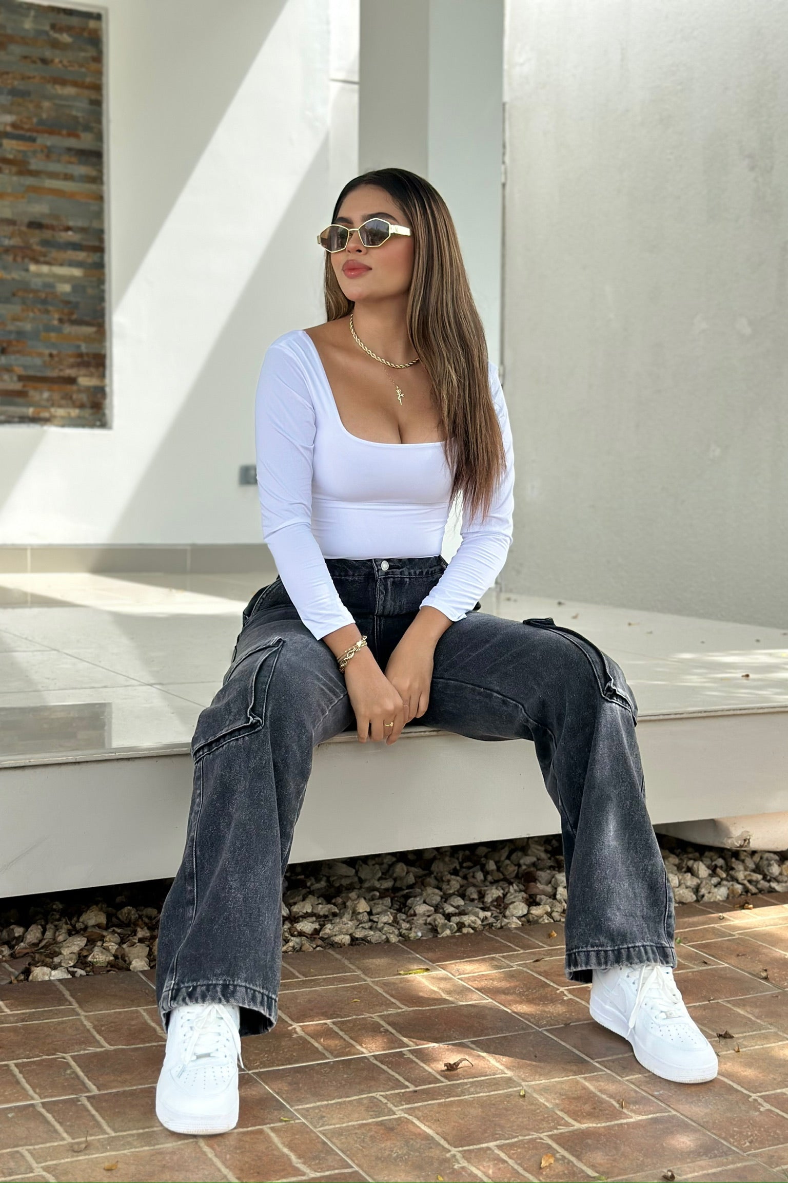 JEANS WIDE LEG