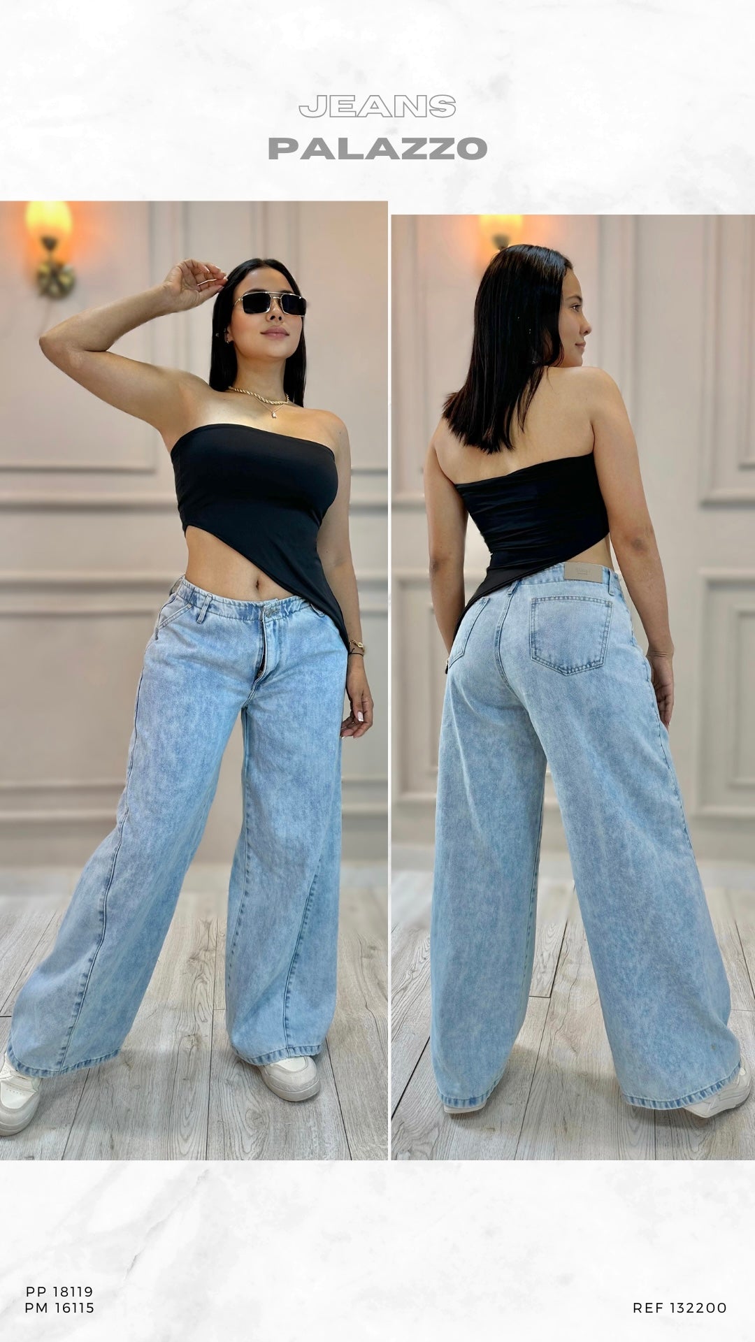 JEANS PALAZZO