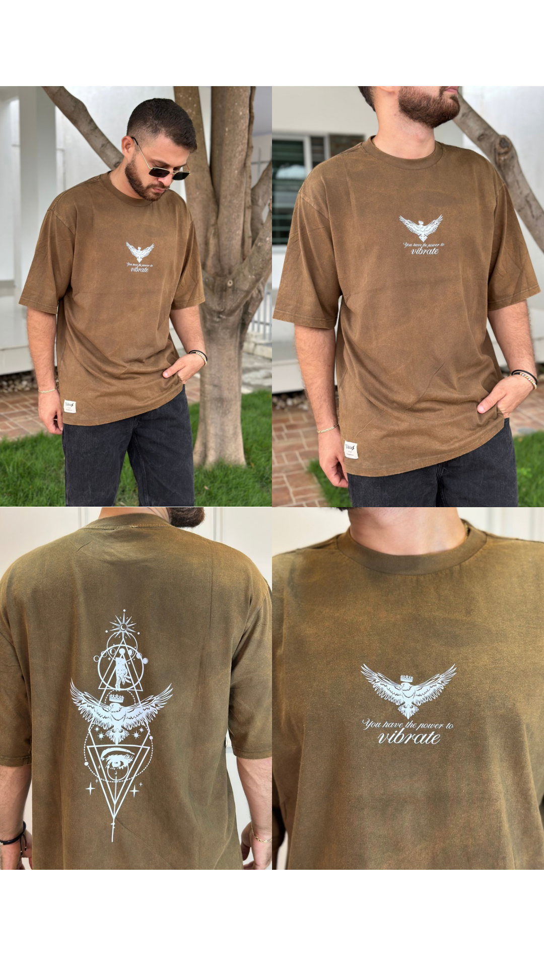 CAMISETA OVER VIBRAS
