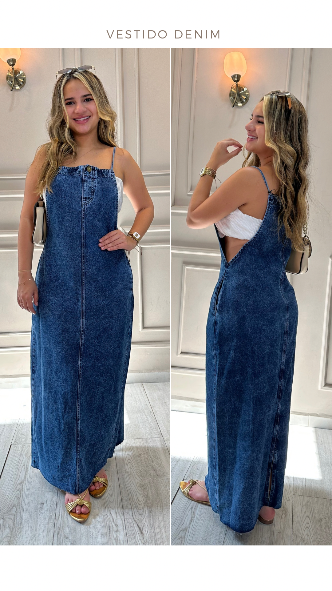 VESTIDO DENIM