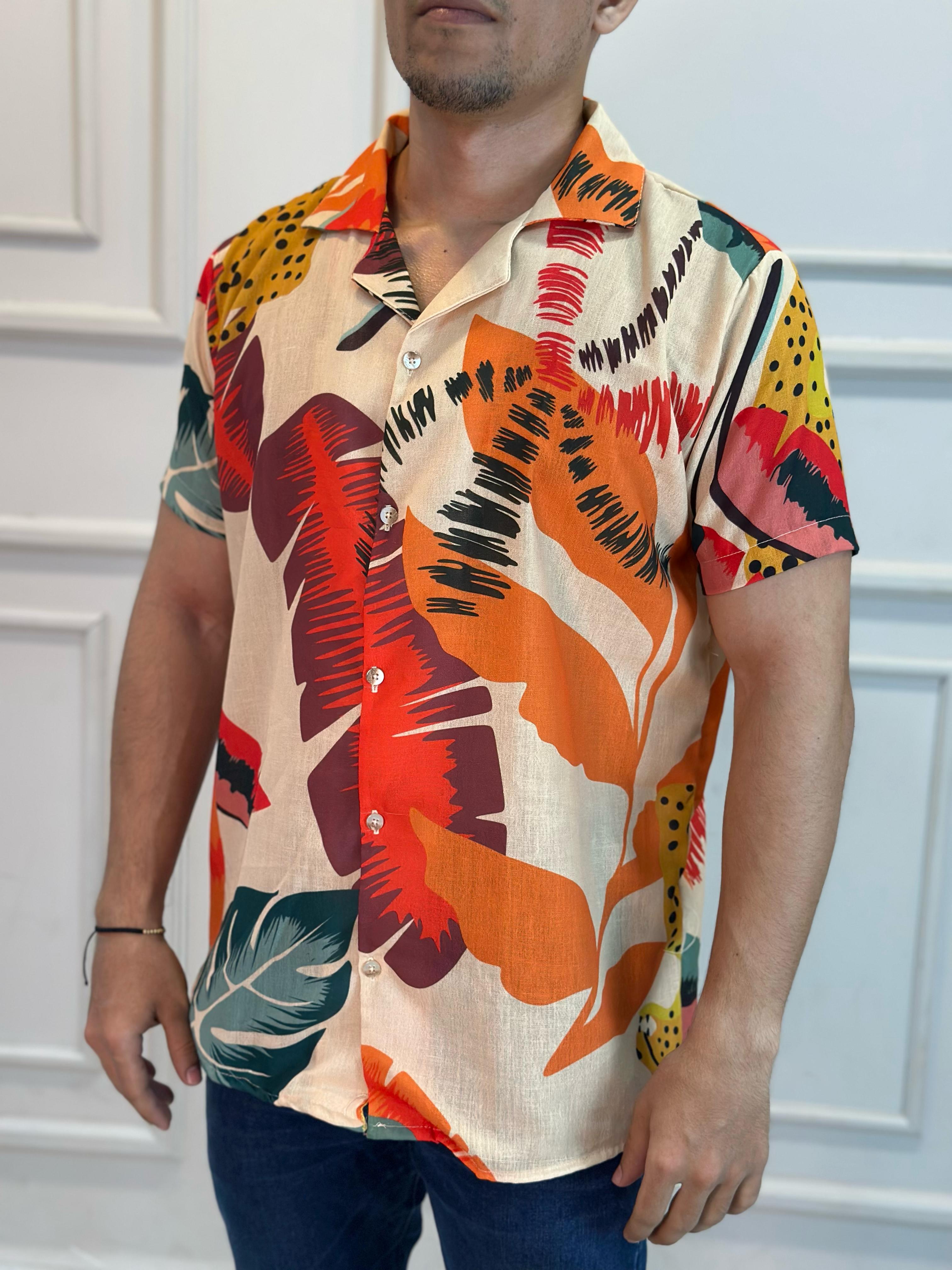 CAMISA PRAGA HOMBRE LINO