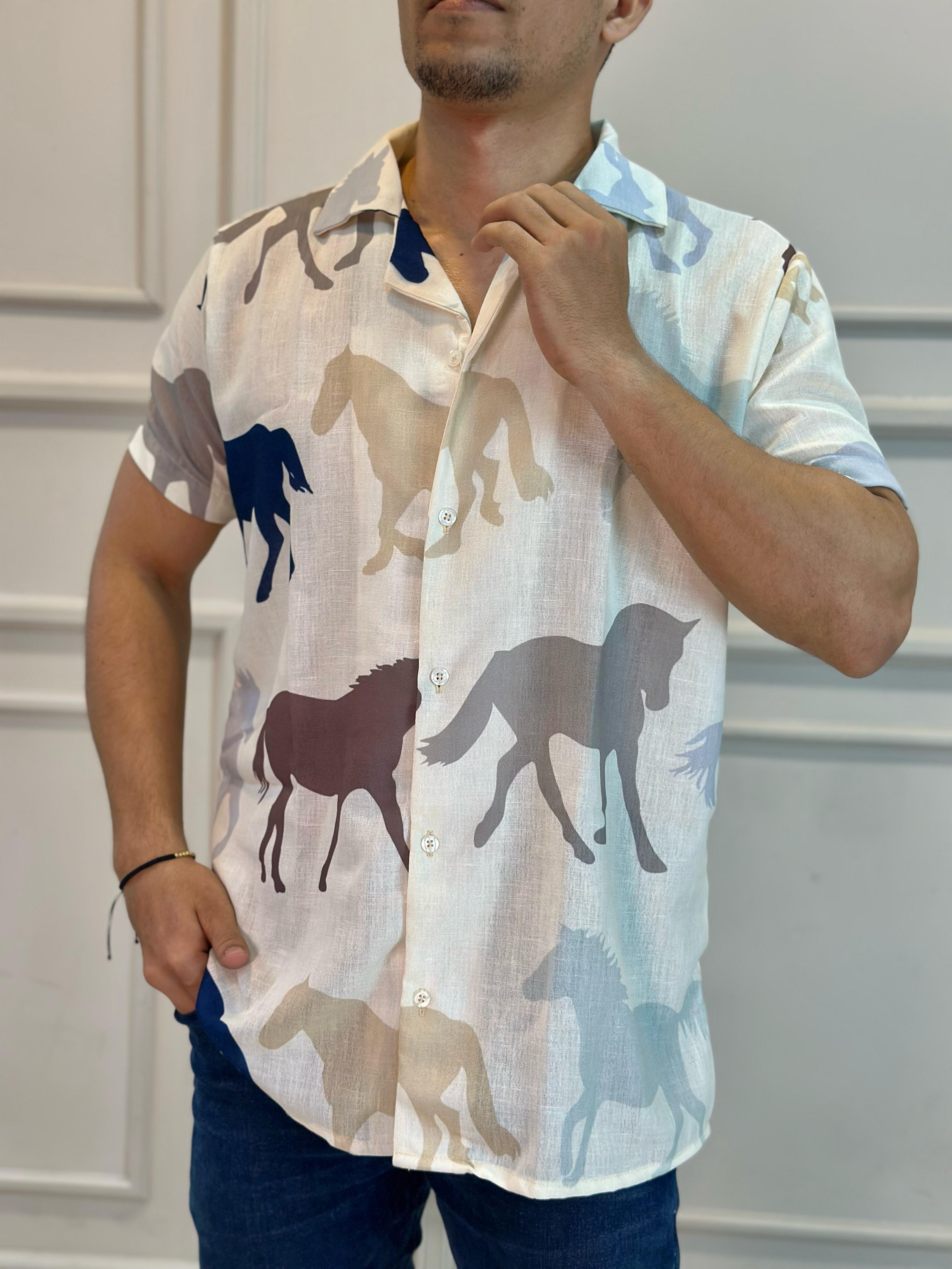 CAMISA PRAGA HOMBRE LINO