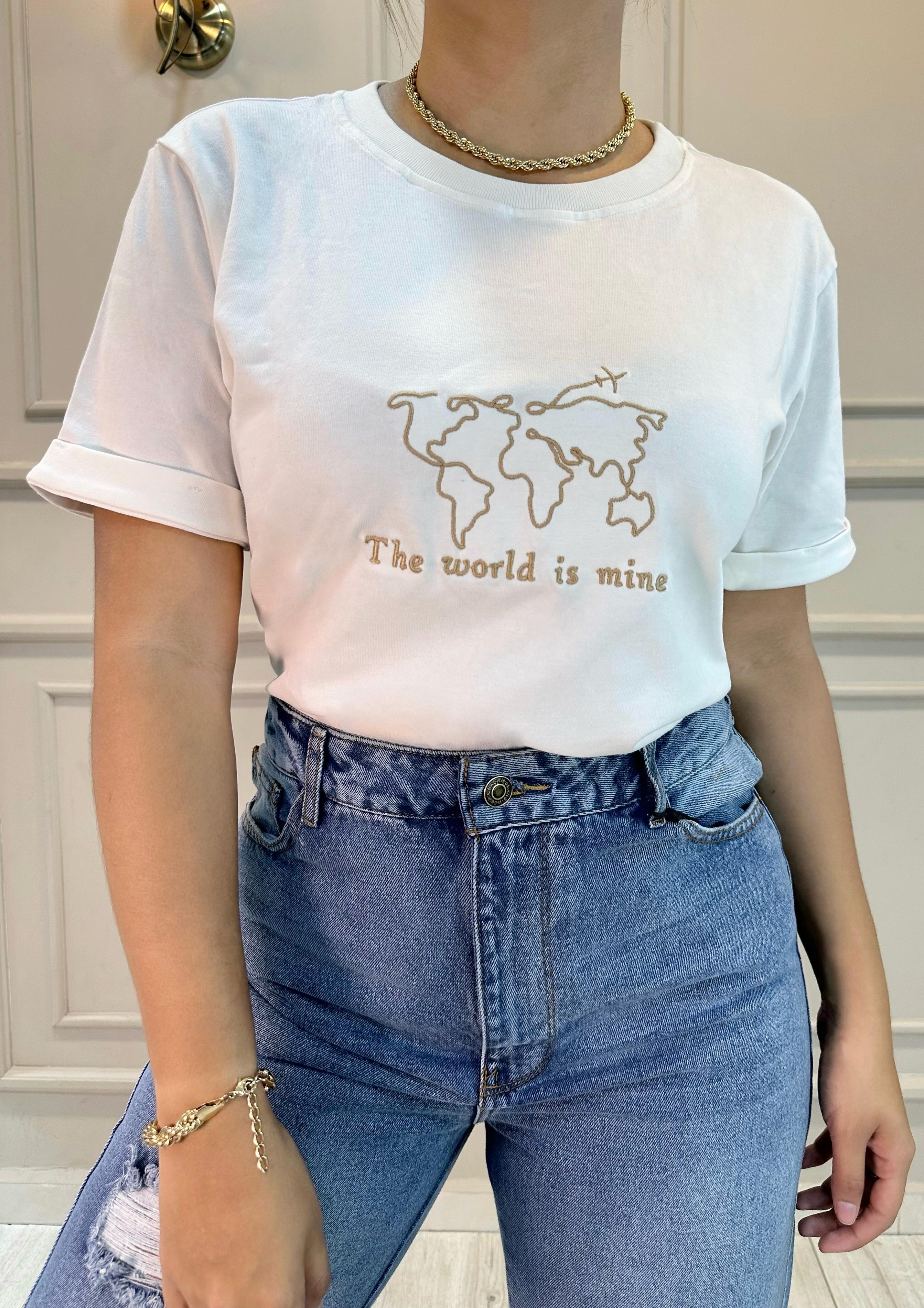 CAMISETAS CON BORDADO