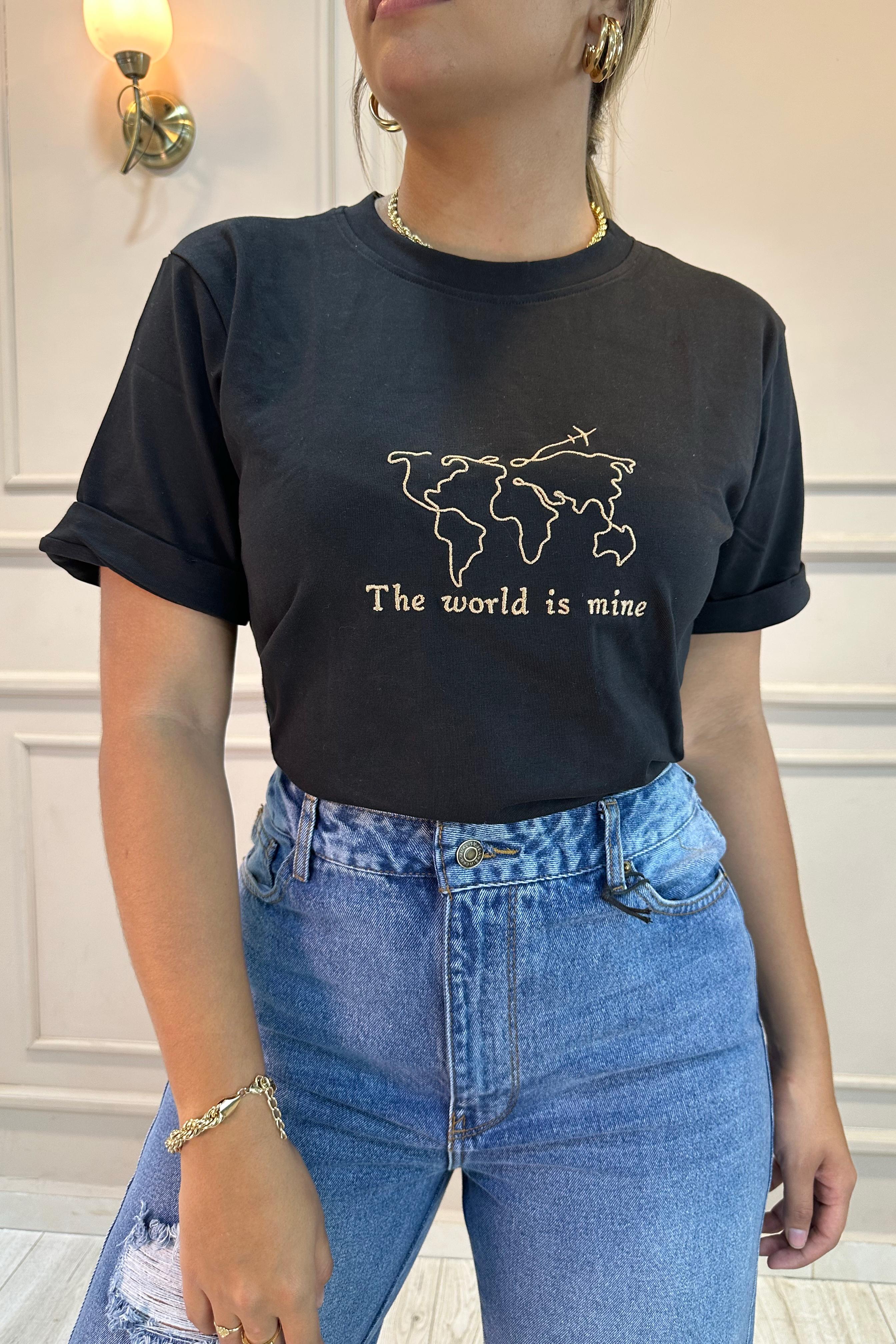 CAMISETAS CON BORDADO