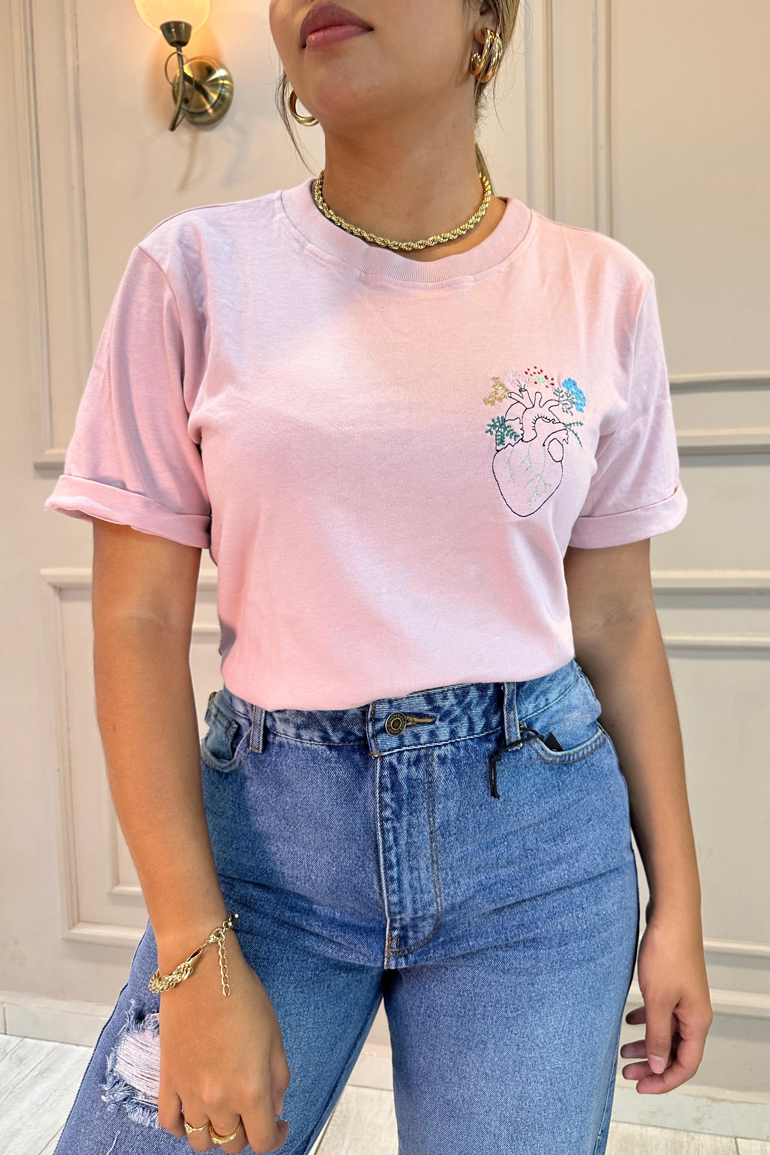 CAMISETAS CON BORDADO