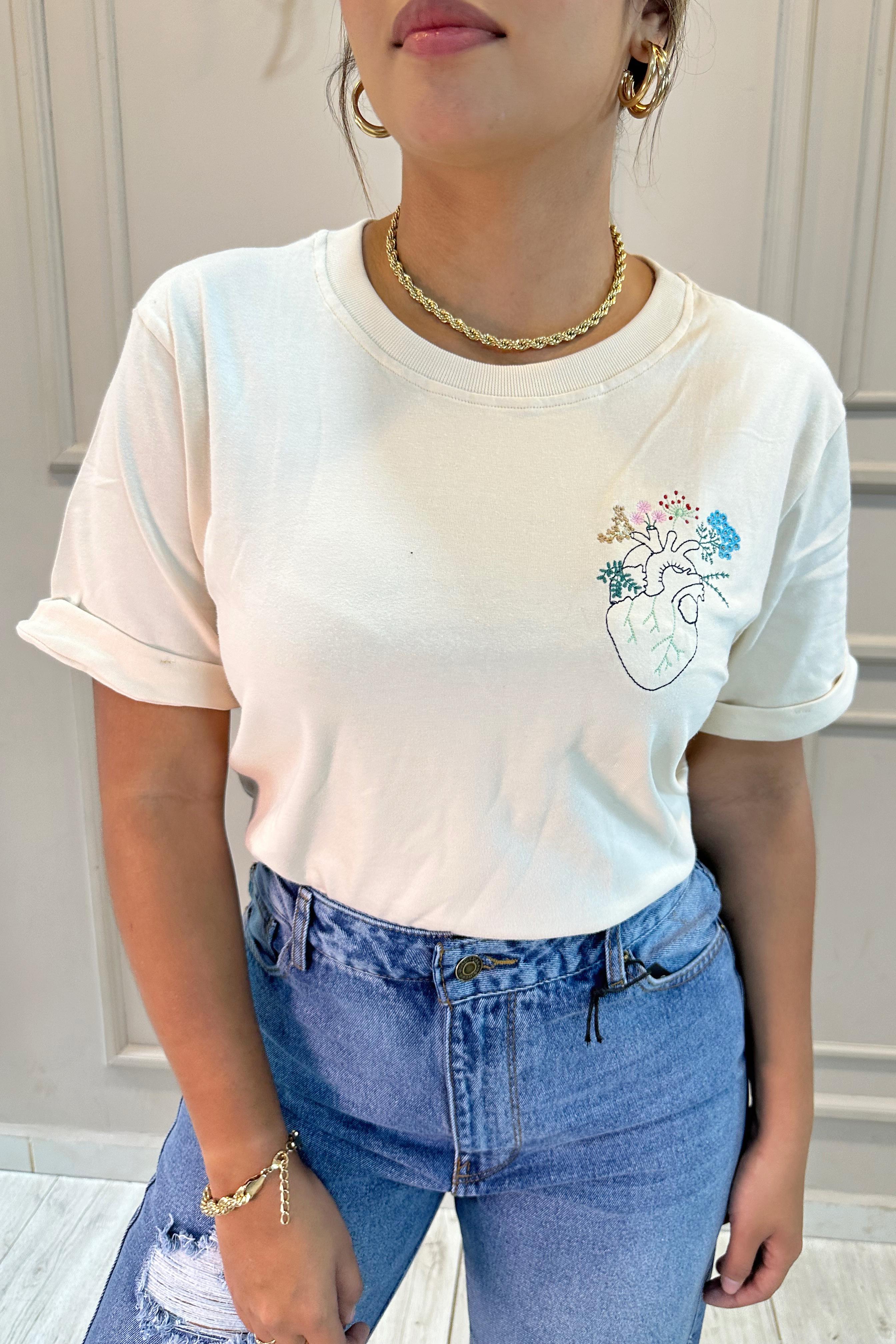 CAMISETAS CON BORDADO
