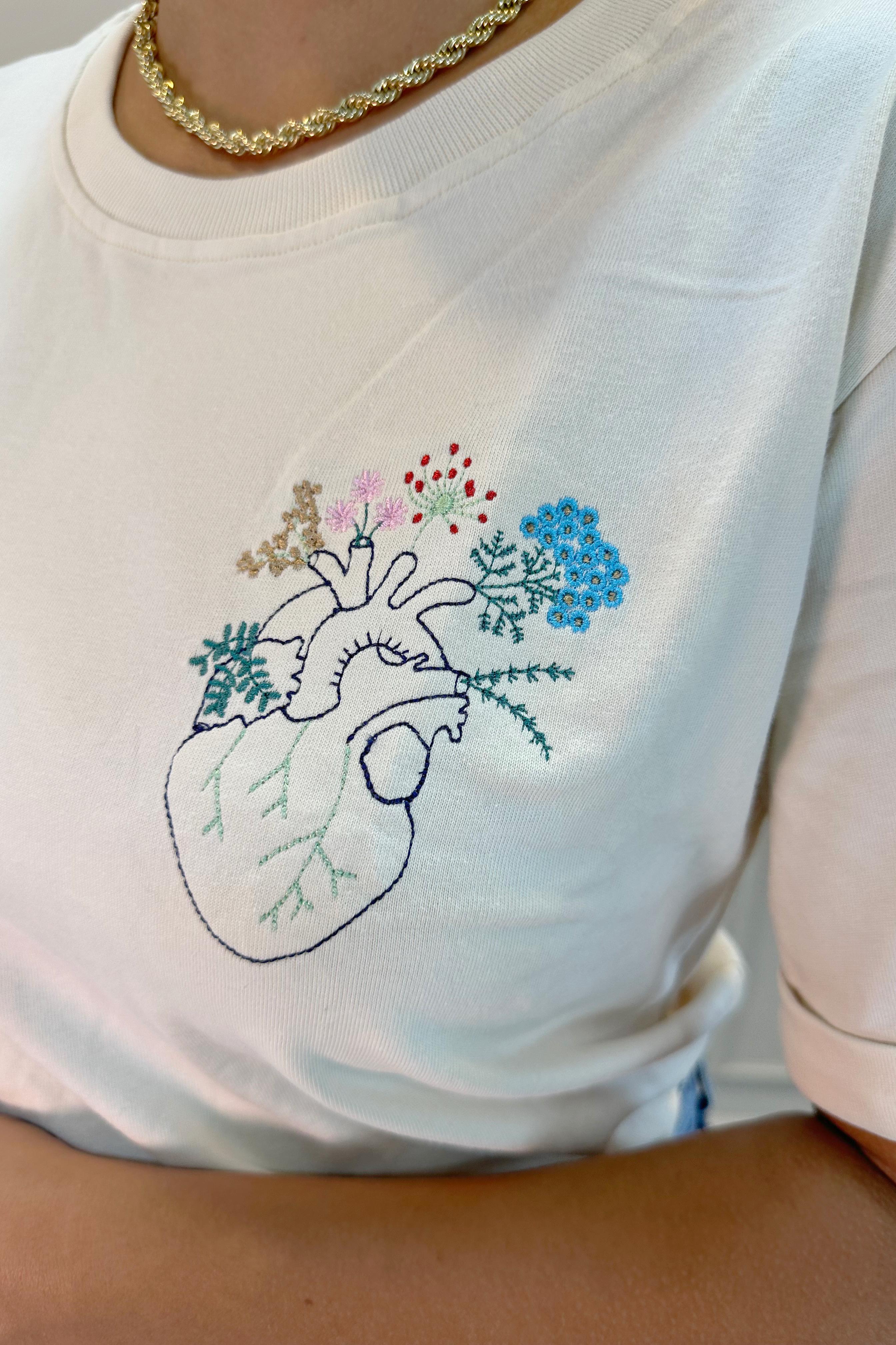 CAMISETAS CON BORDADO