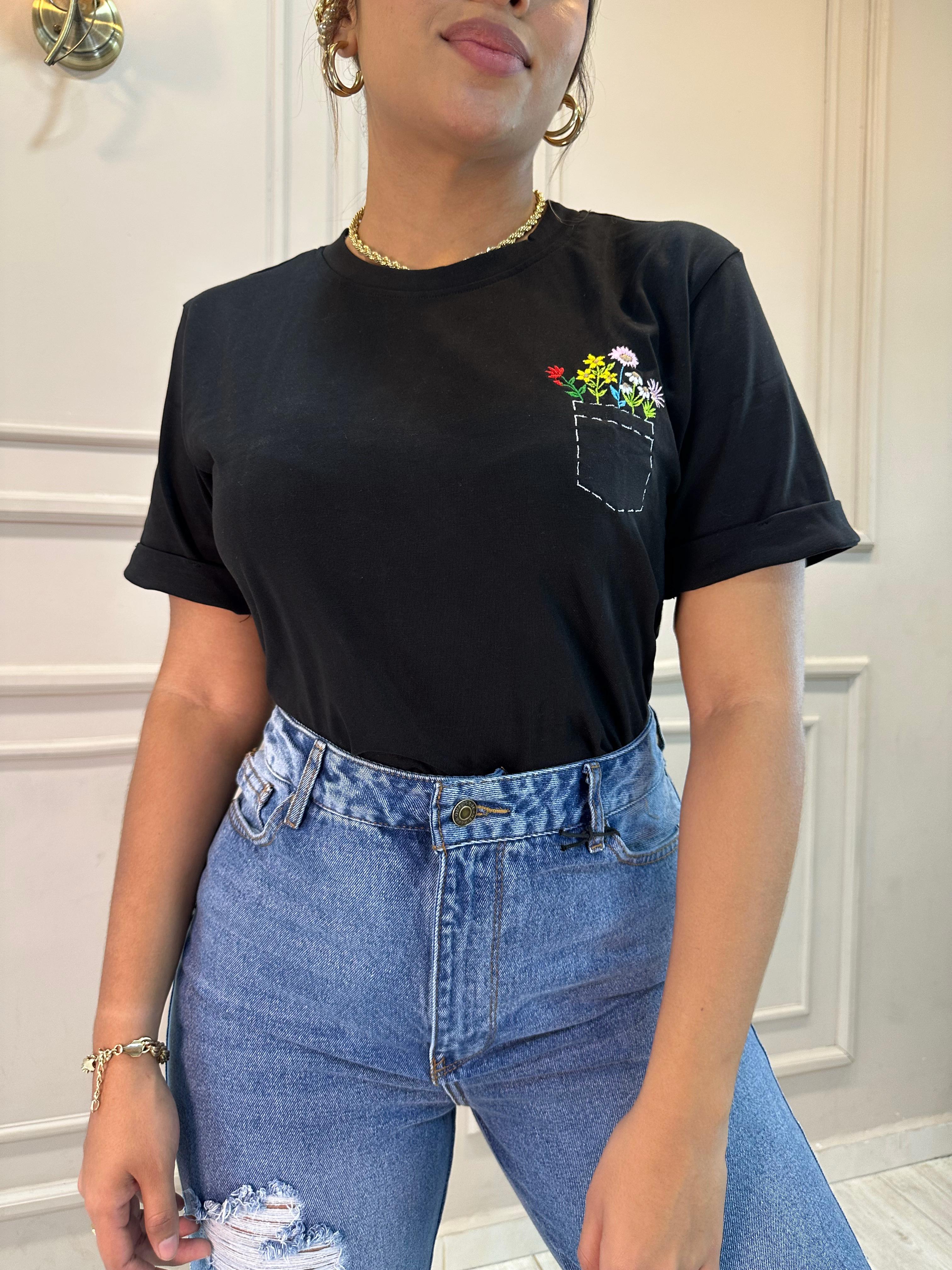 CAMISETAS CON BORDADO