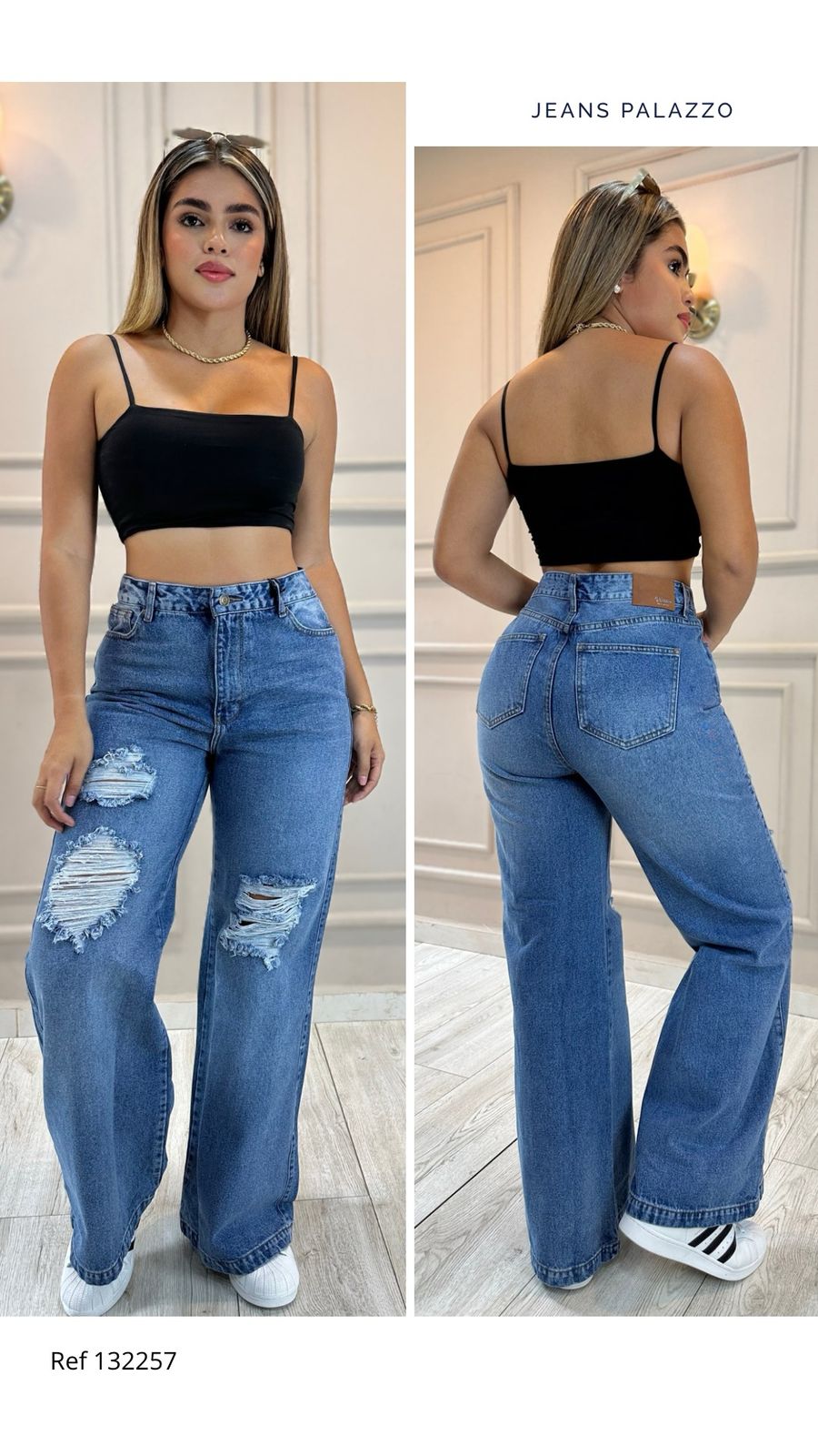 JEANS PALAZZO 132258
