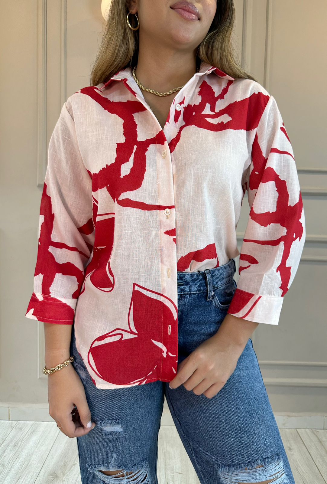 CAMISA LEOPARDO