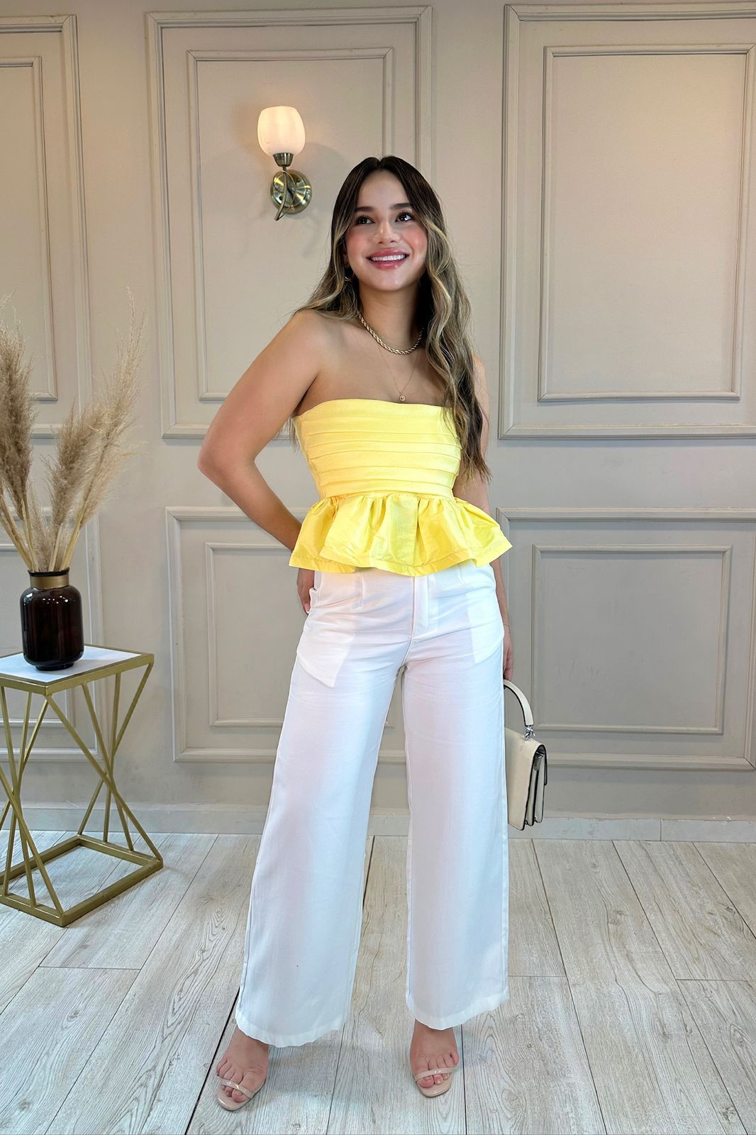 BLUSA MALVA TAFETÁN