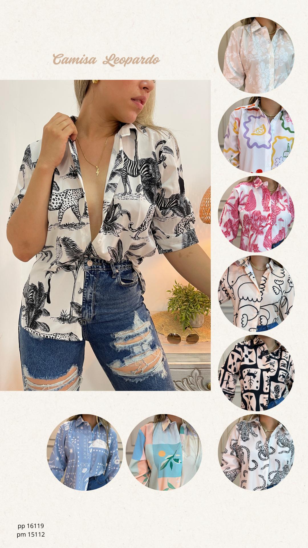 CAMISA LEOPARDO