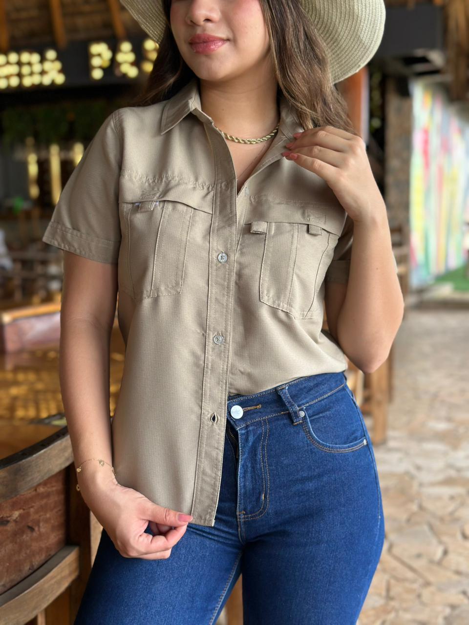 CAMISA TÁCTICA DAMA